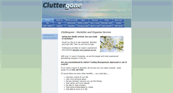 Desktop Screenshot of cluttergone.co.uk